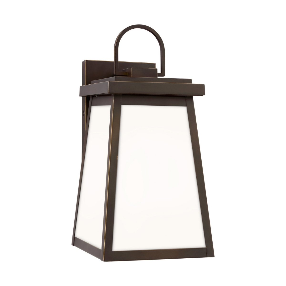 Lanterne murale extérieure Founders - Bronze antique 8 1/2" by Visual Comfort Studio | Luminaires & cie