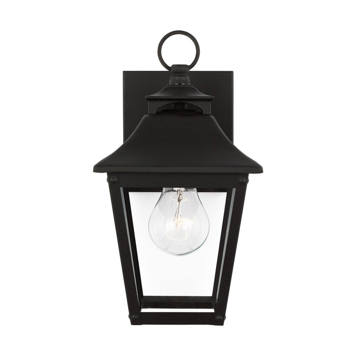 Lanterne murale extérieure Galena - Noir texturé 10 7/8" by Visual Comfort Studio | Luminaires & cie