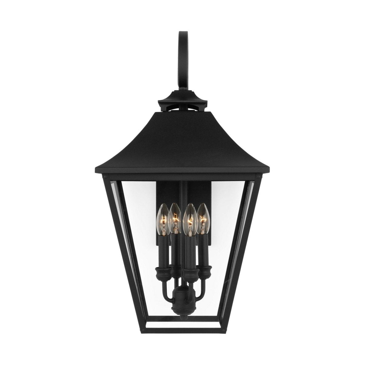 Lanterne murale extérieure Galena - Noir texturé 25 3/8" by Visual Comfort Studio | Luminaires & cie