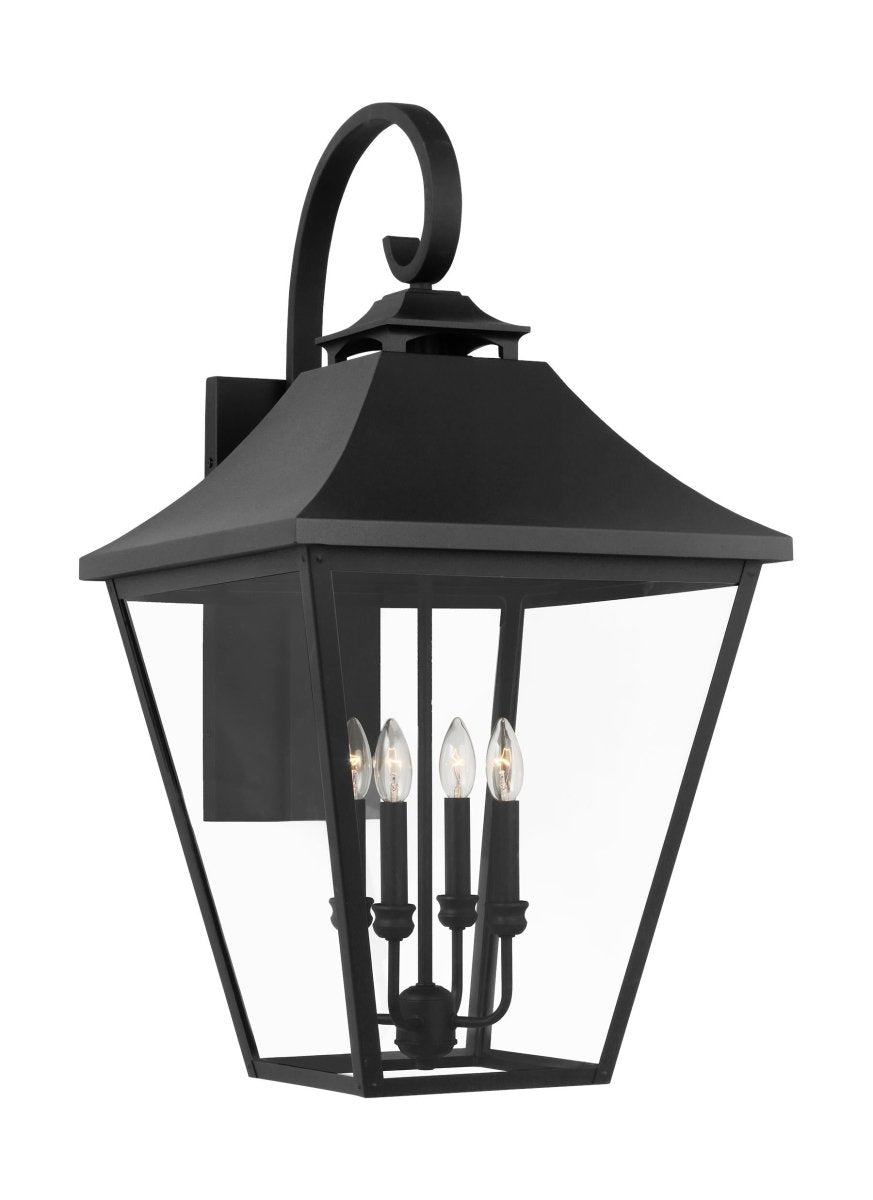 Lanterne murale extérieure Galena - Noir texturé 33 3/8" by Visual Comfort Studio | Luminaires & cie