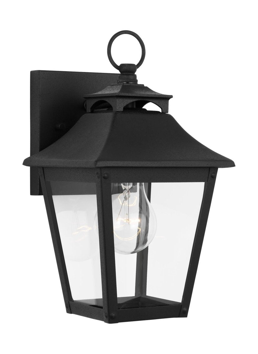 Lanterne murale extérieure Galena - Noir texturé 33 3/8" by Visual Comfort Studio | Luminaires & cie