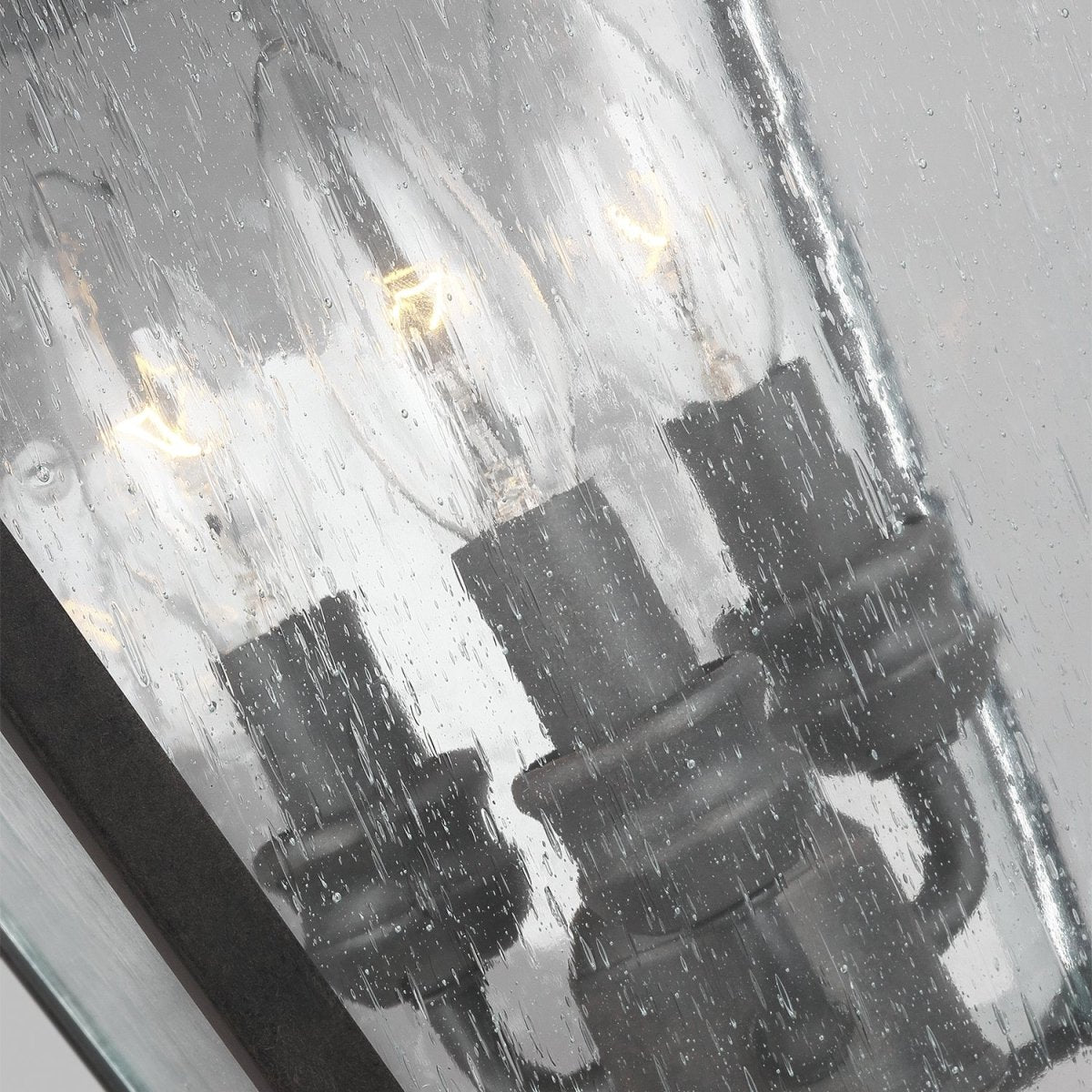 Lanterne murale extérieure Galena - Noir texturé 33 3/8" by Visual Comfort Studio | Luminaires & cie