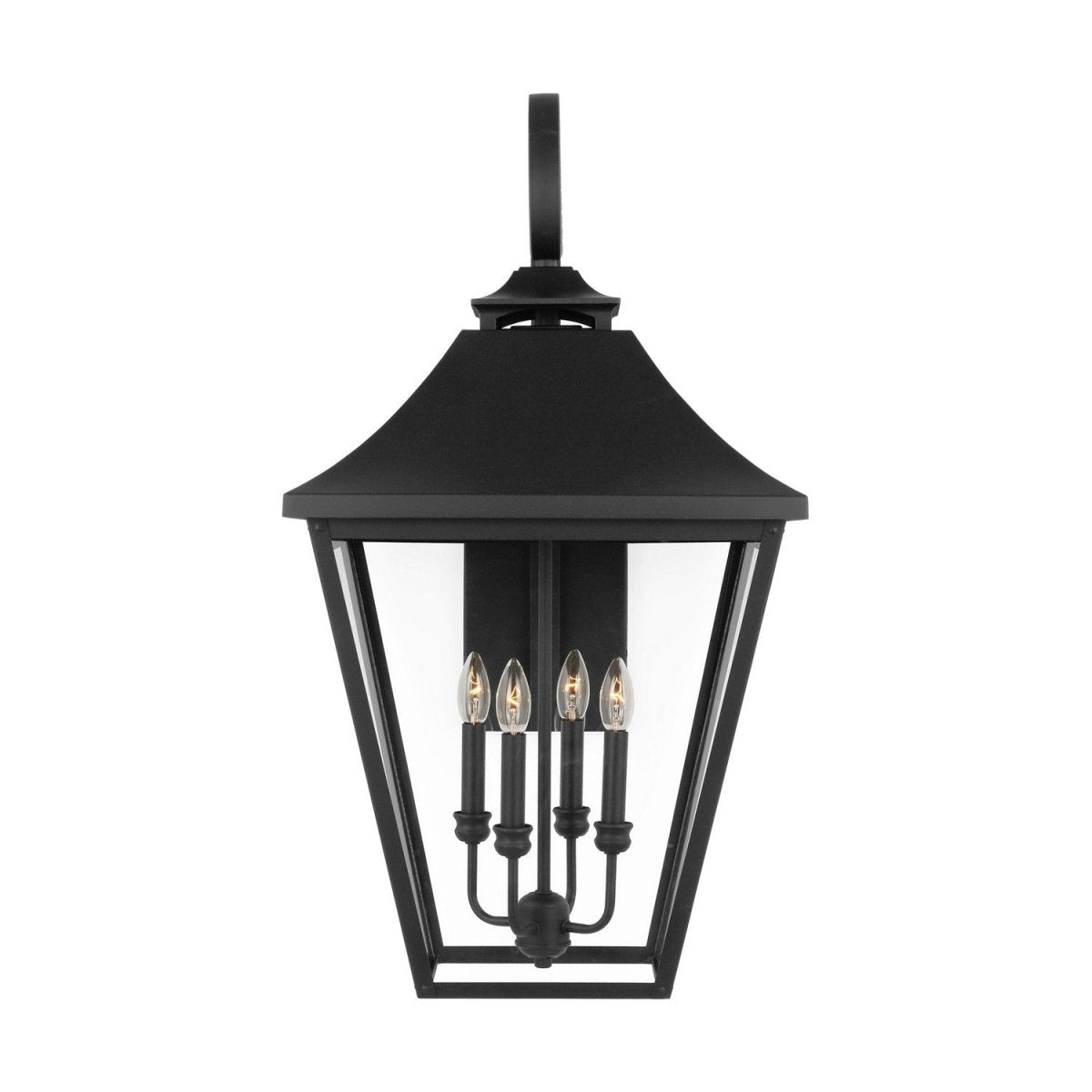 Lanterne murale extérieure Galena - Noir texturé 33 3/8" by Visual Comfort Studio | Luminaires & cie