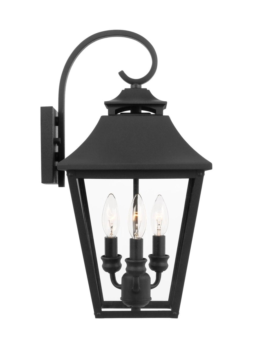 Lanterne murale extérieure Galena - Noir texturé 33 3/8" by Visual Comfort Studio | Luminaires & cie