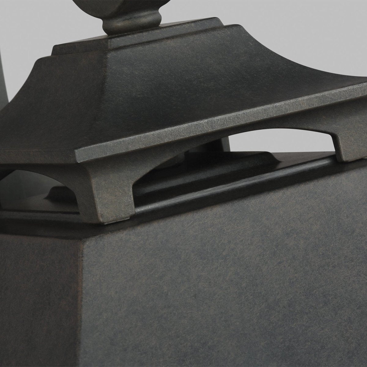 Lanterne murale extérieure Galena - Noir texturé 33 3/8" by Visual Comfort Studio | Luminaires & cie