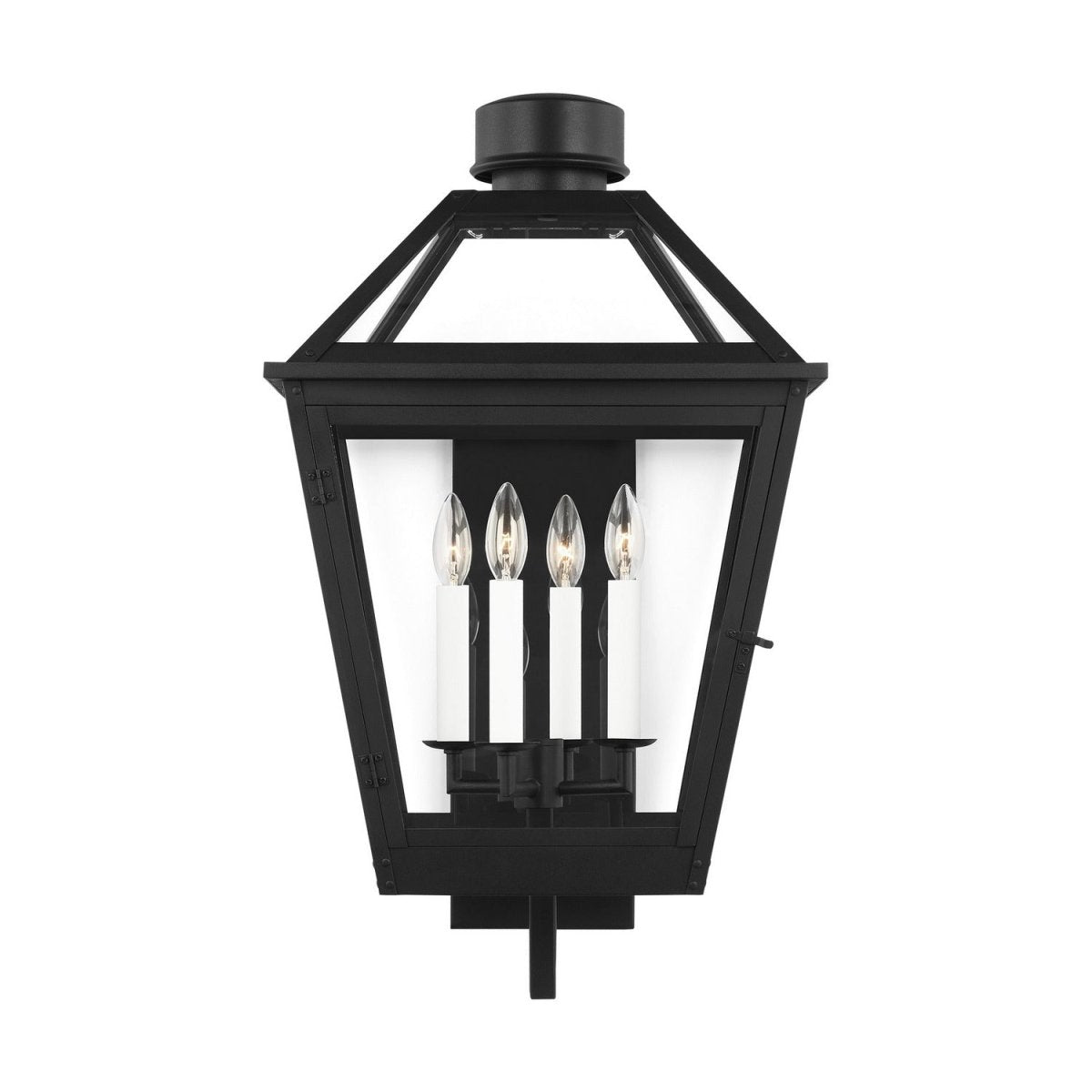 Lanterne murale extérieure Hyannis - Noir texturé 15 3/4" by Visual Comfort Studio | Luminaires & cie