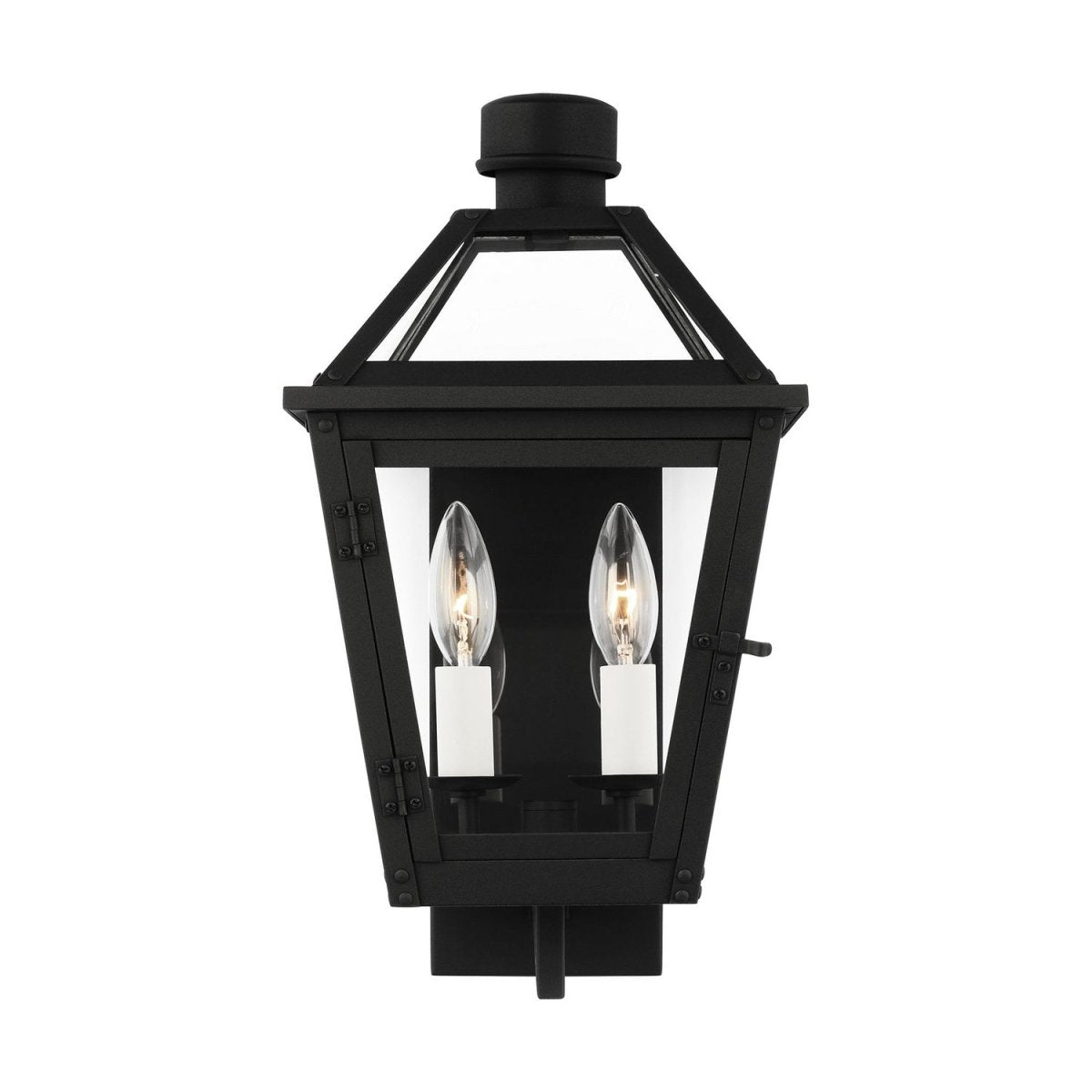 Lanterne murale extérieure Hyannis - Noir texturé 8 1/2" by Visual Comfort Studio | Luminaires & cie