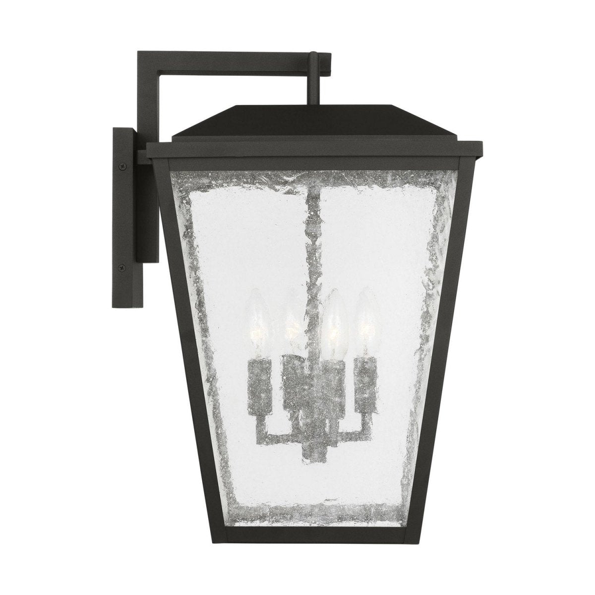 Lanterne murale extérieure Kennewick - Noir texturé 10 3/4" by Visual Comfort Studio | Luminaires & cie