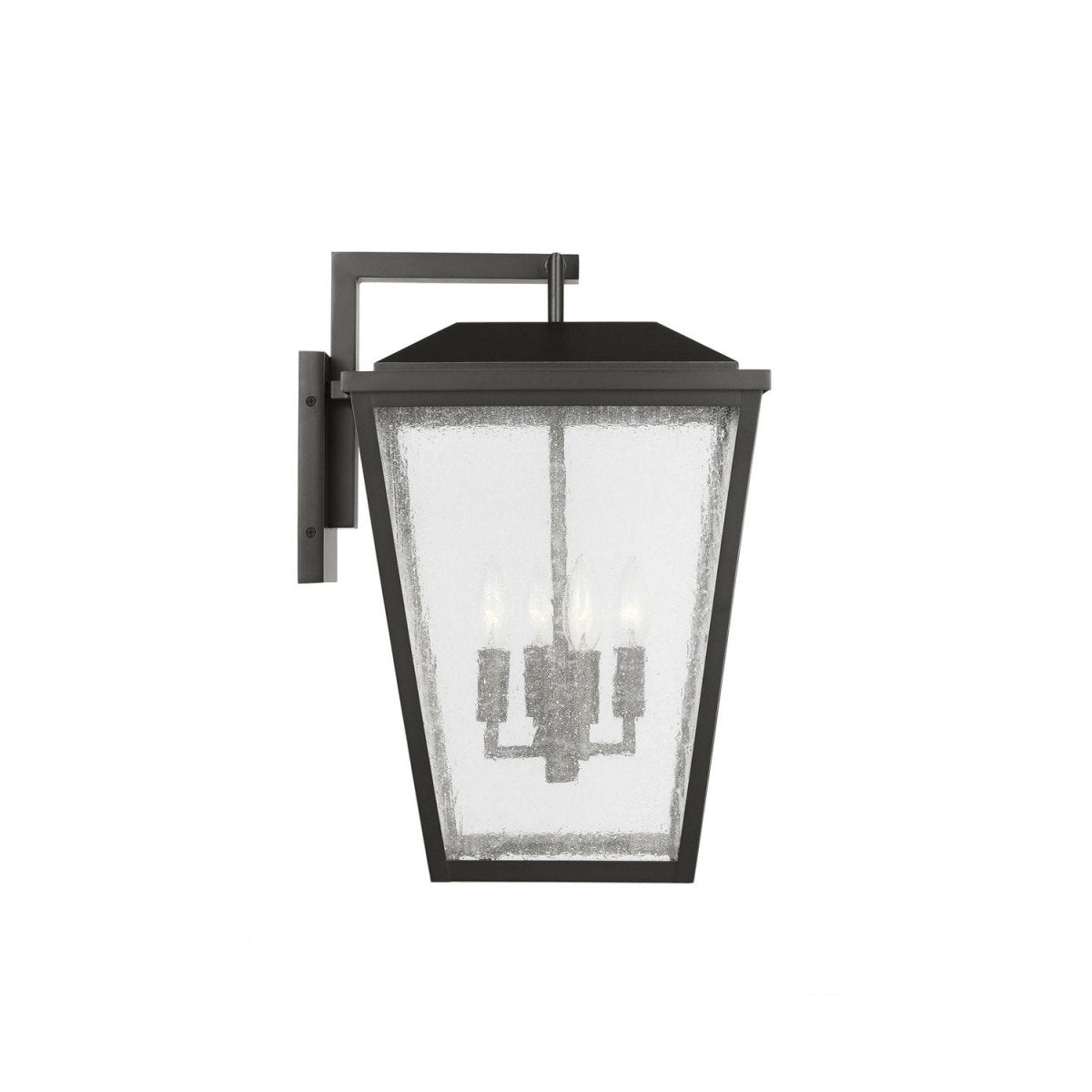 Lanterne murale extérieure Kennewick - Noir texturé 10 3/4" by Visual Comfort Studio | Luminaires & cie