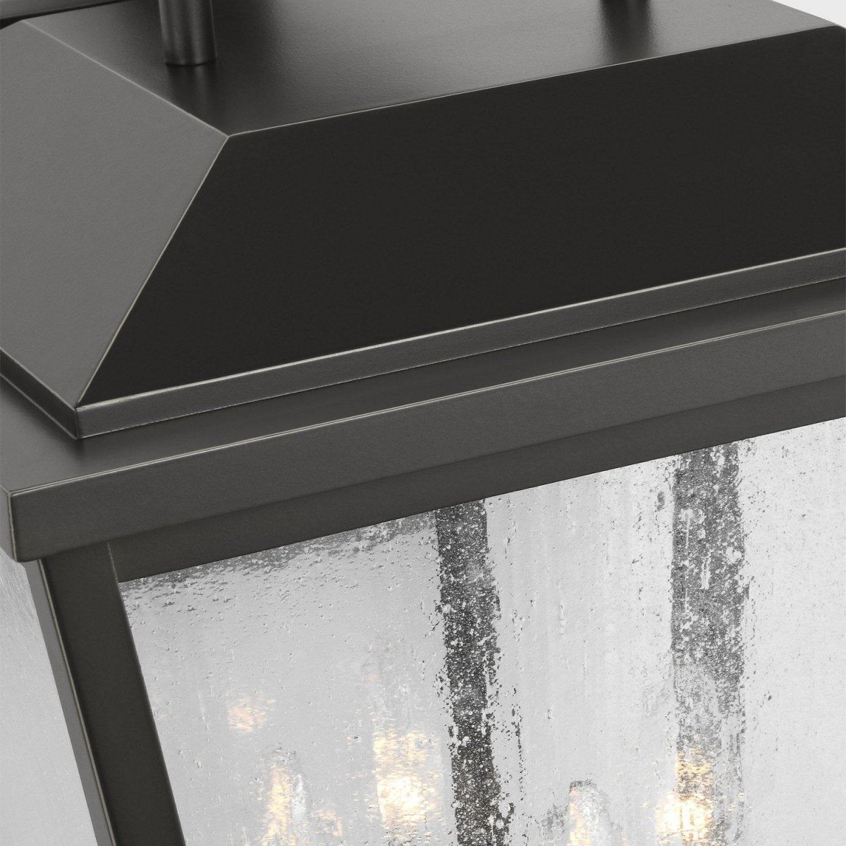 Lanterne murale extérieure Kennewick - Noir texturé 10 3/4" by Visual Comfort Studio | Luminaires & cie