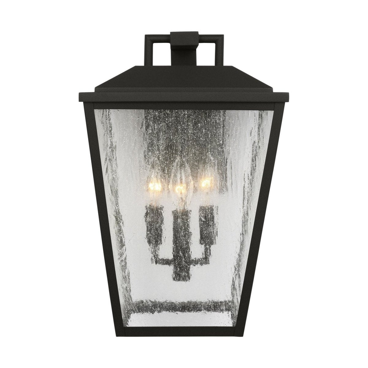 Lanterne murale extérieure Kennewick - Noir texturé 10 3/4" by Visual Comfort Studio | Luminaires & cie