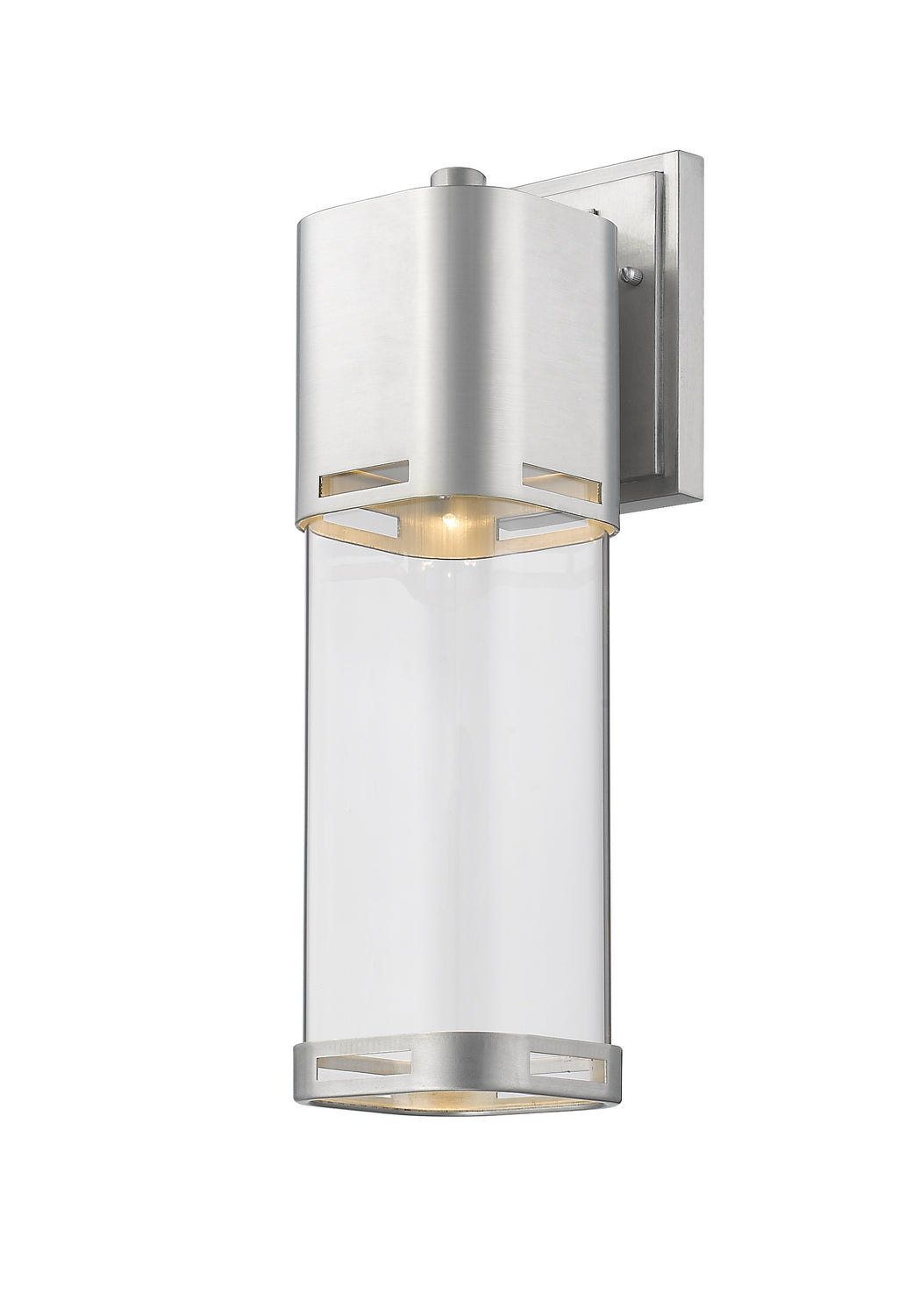 Lanterne murale extérieure Lestat Aluminum brossé, 17 5/8" – Z-Lite