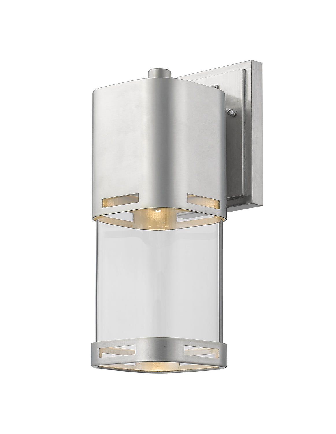 Lanterne murale extérieure Lestat Aluminum brossé, 13 7/8" – Z-Lite