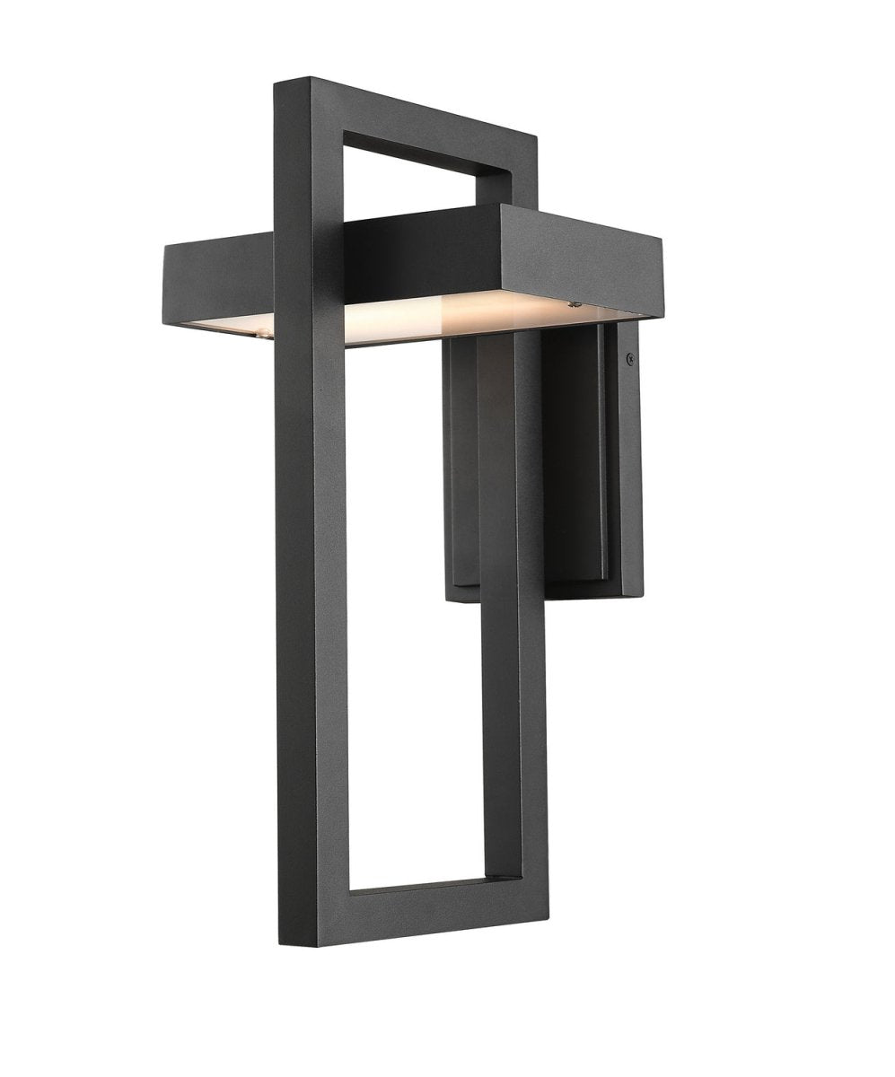Lanterne murale extérieure Luttrel - Noir 8 5/8" by Z-Lite | Luminaires & cie
