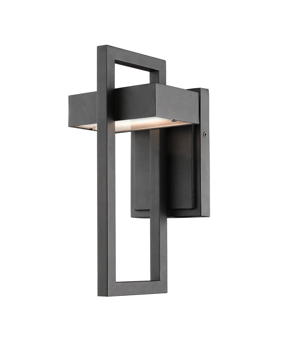 Lanterne murale extérieure Luttrel - Noir 5 1/2" by Z-Lite | Luminaires & cie