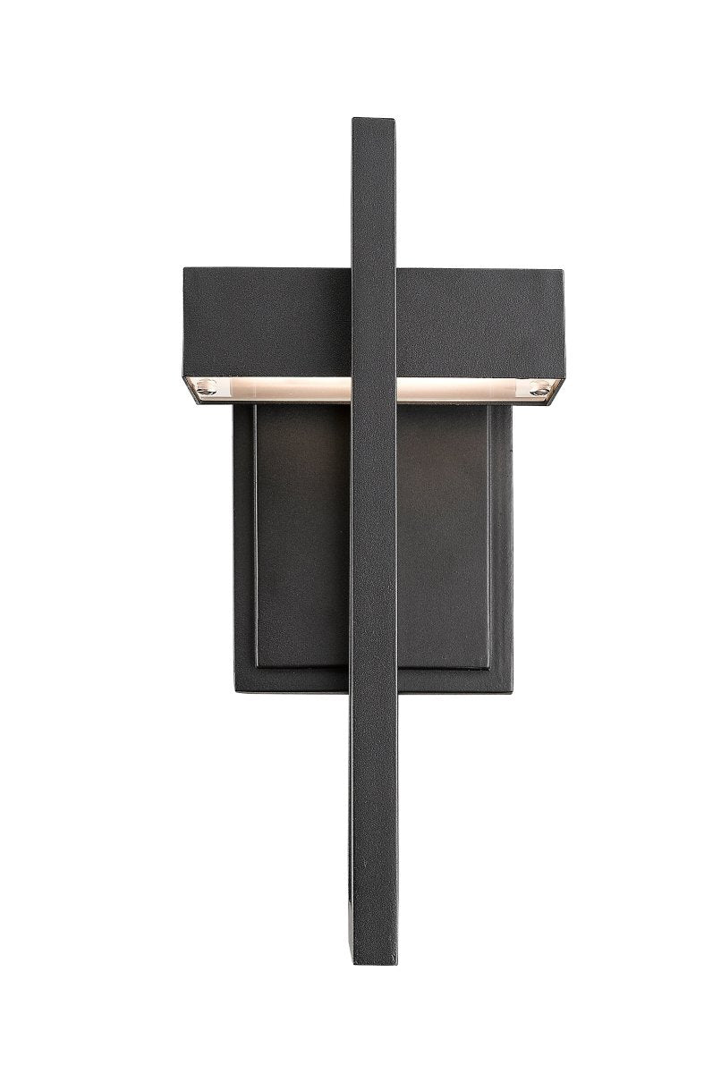 Lanterne murale extérieure Luttrel - Noir 11 3/4" by Z-Lite | Luminaires & cie