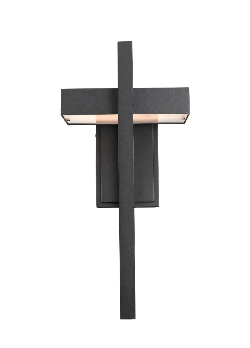 Lanterne murale extérieure Luttrel - Noir 11 3/4" by Z-Lite | Luminaires & cie