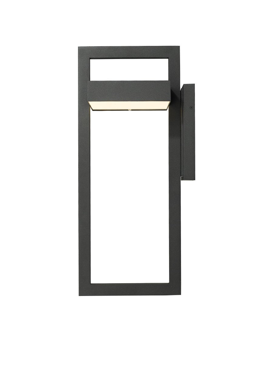 Lanterne murale extérieure Luttrel - Noir 11 3/4" by Z-Lite | Luminaires & cie