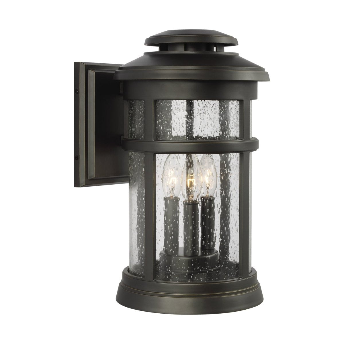 Lanterne murale extérieure Newport - Bronze antique 9 1/4" by Visual Comfort Studio | Luminaires & cie