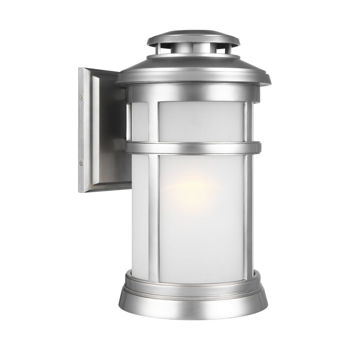 Lanterne murale extérieure Newport - Acier brossé peint 9 1/4" by Visual Comfort Studio | Luminaires & cie