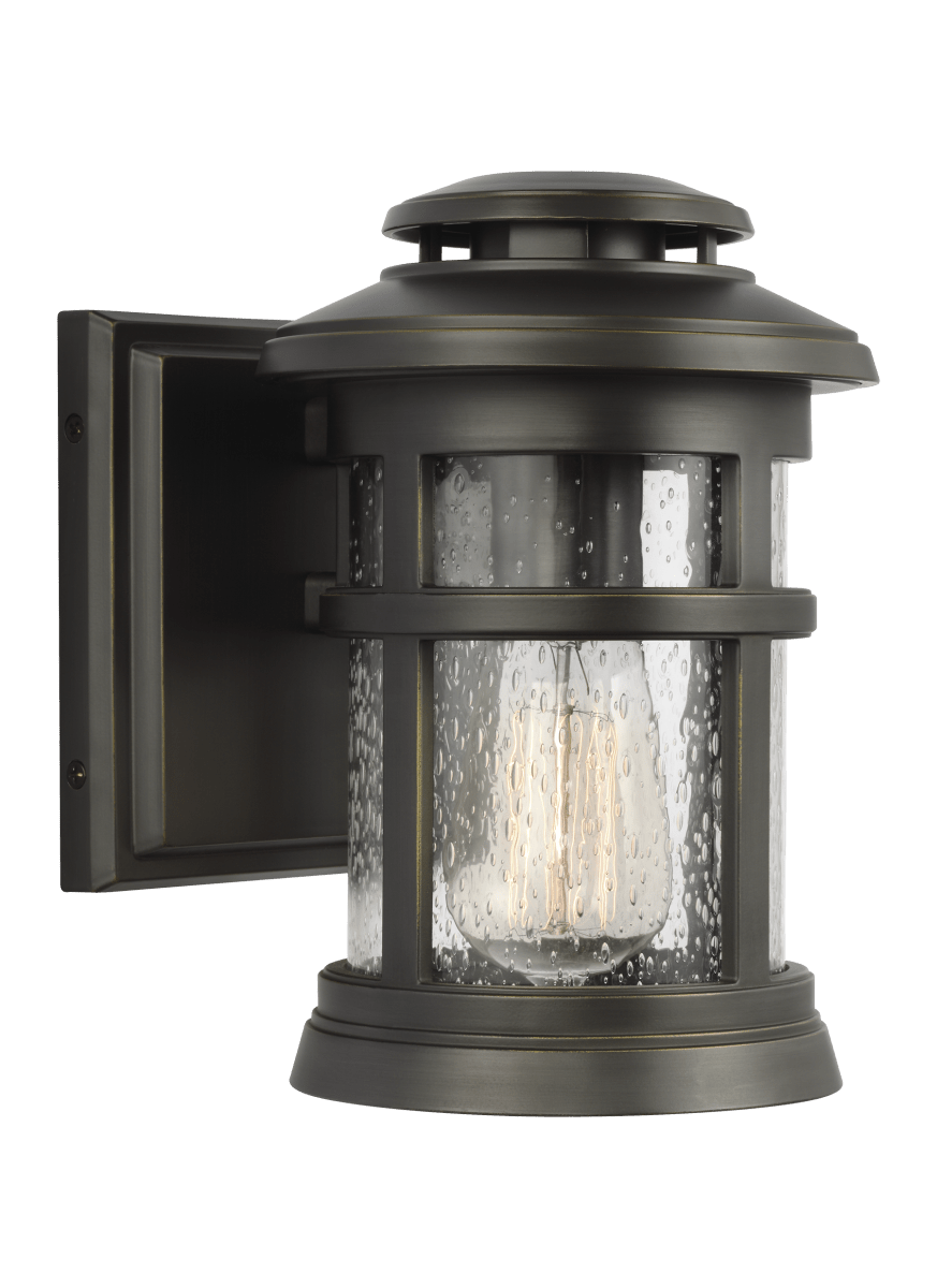 Lanterne murale extérieure Newport - Acier brossé peint 9 1/4" by Visual Comfort Studio | Luminaires & cie