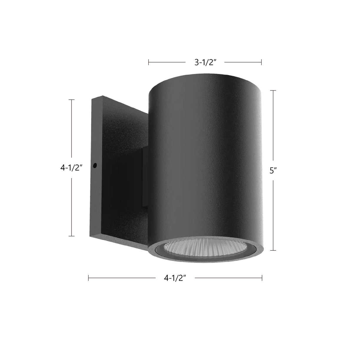 Lanterne murale extérieure Nordic 5" – vue 4
