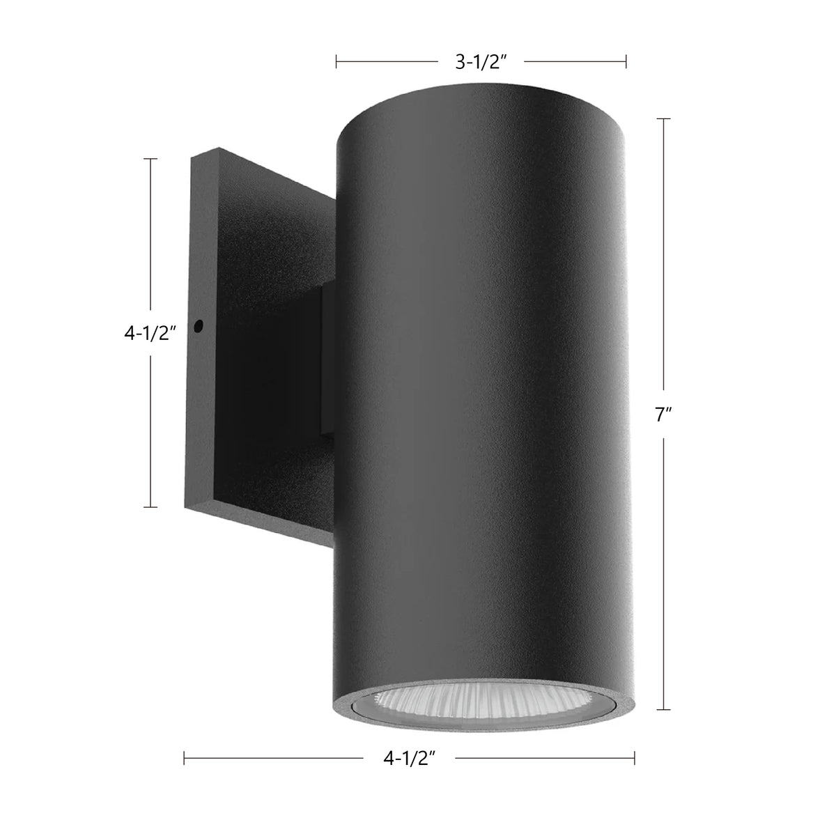 Lanterne murale extérieure Nordic 7" – vue 3