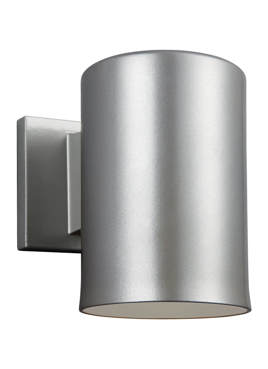 Lanterne murale extérieure Outdoor Cylinders - Nickel brossé peint 7 1/4" by Visual Comfort Studio | Luminaires & cie