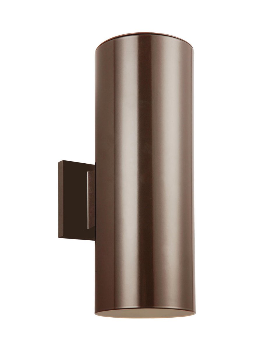 Lanterne murale extérieure Outdoor Cylinders - Bronze 14 1/4" by Visual Comfort Studio | Luminaires & cie