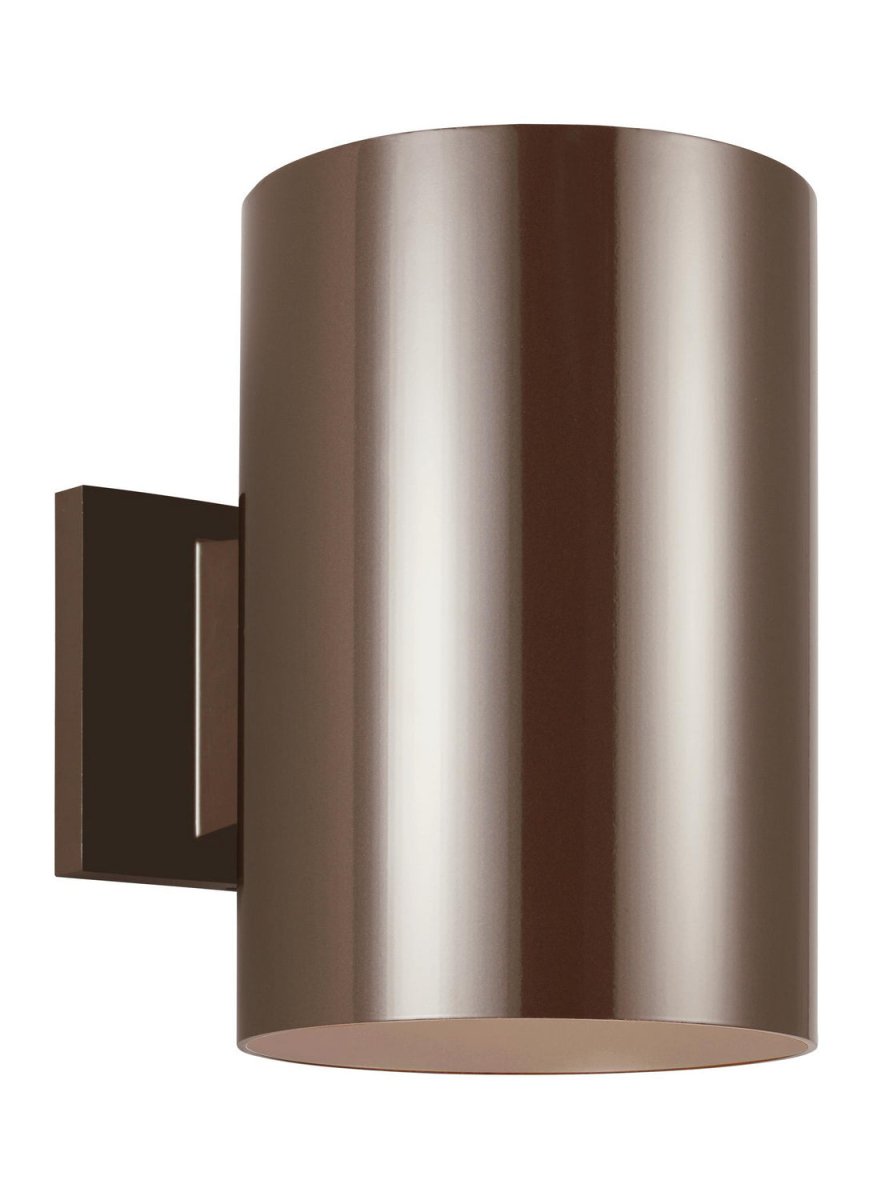 Lanterne murale extérieure Outdoor Cylinders - Bronze 9" by Visual Comfort Studio | Luminaires & cie