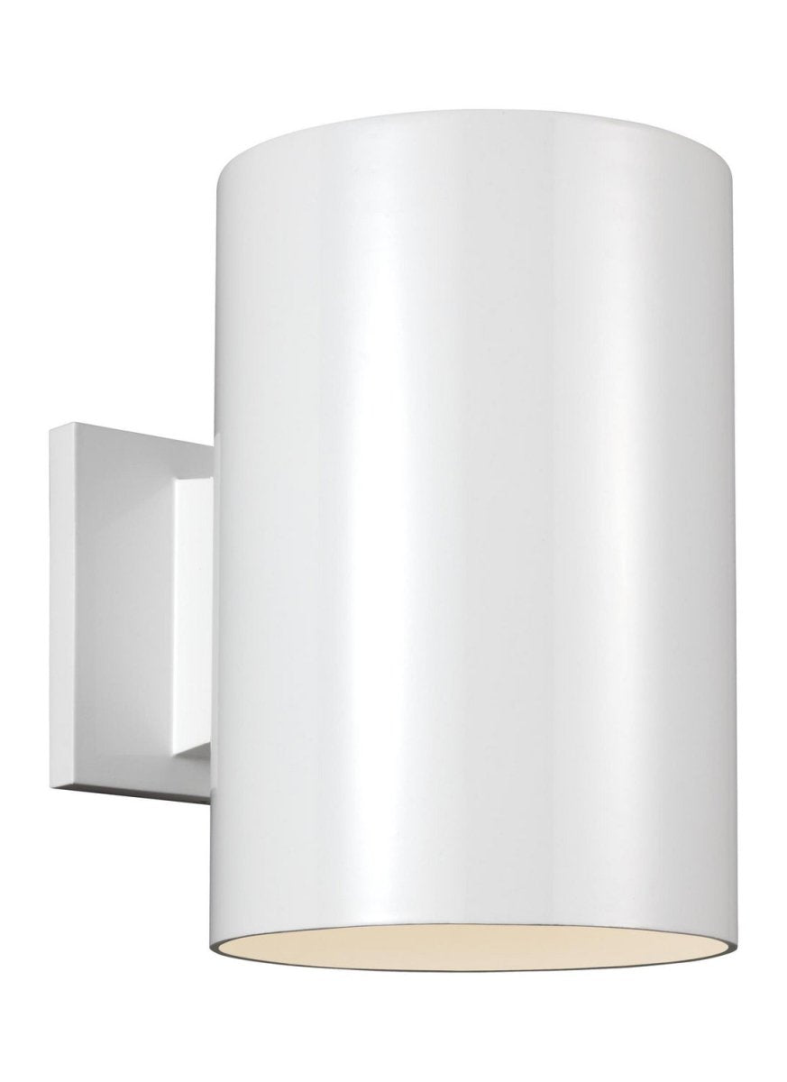 Lanterne murale extérieure Outdoor Cylinders - Blanc 9" by Visual Comfort Studio | Luminaires & cie