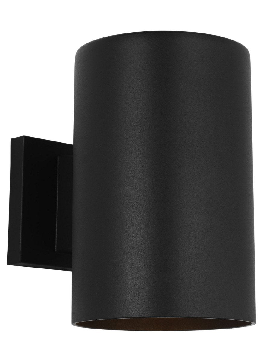 Lanterne murale extérieure Outdoor Cylinders - Noir texturé 9" by Visual Comfort Studio | Luminaires & cie