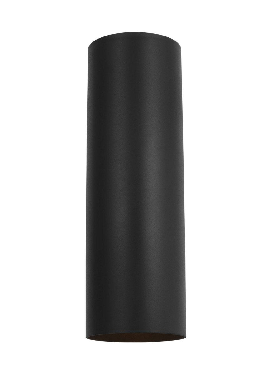 Lanterne murale extérieure Outdoor Cylinders - Noir texturé 18" by Visual Comfort Studio | Luminaires & cie