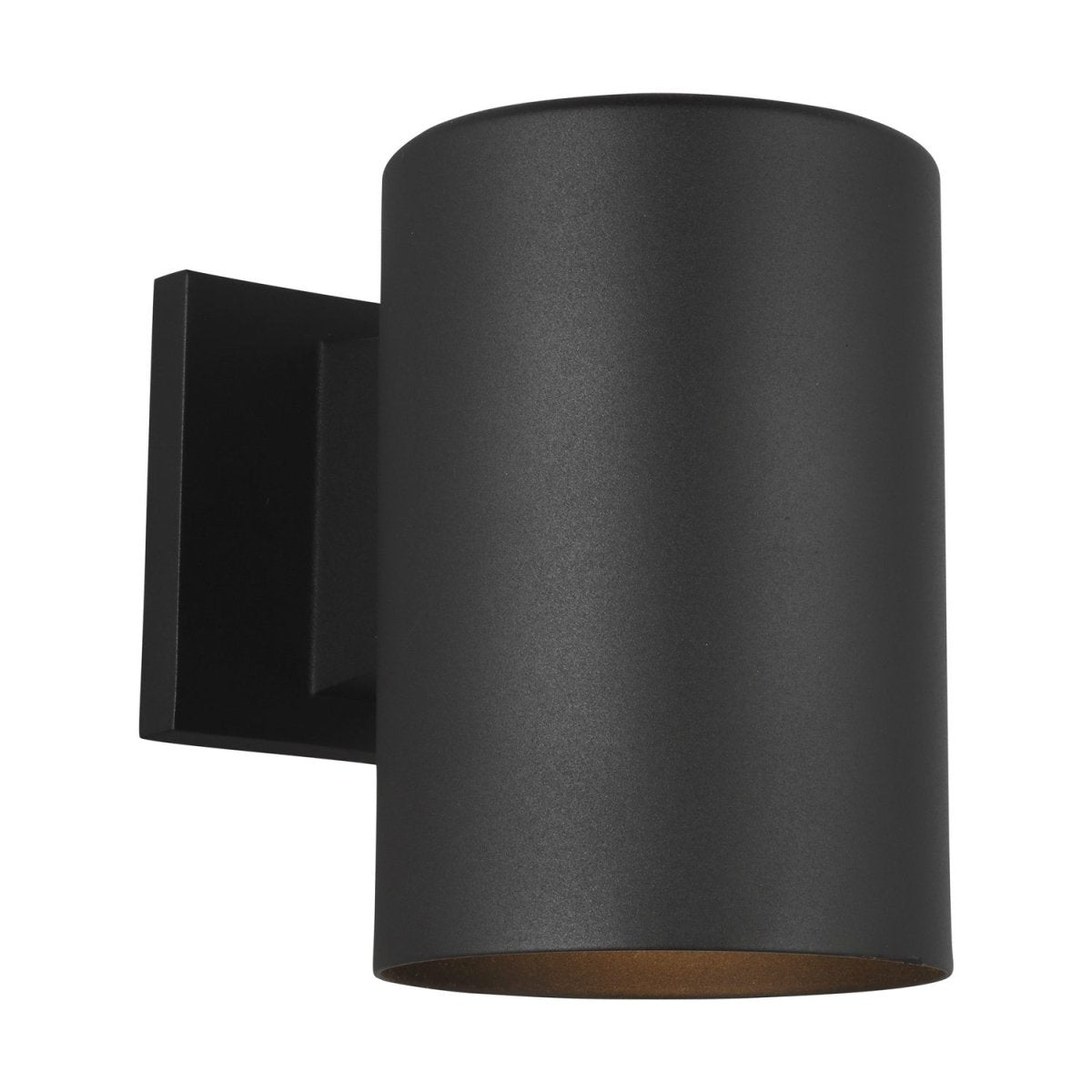 Lanterne murale extérieure Outdoor Cylinders - Noir texturé 18" by Visual Comfort Studio | Luminaires & cie