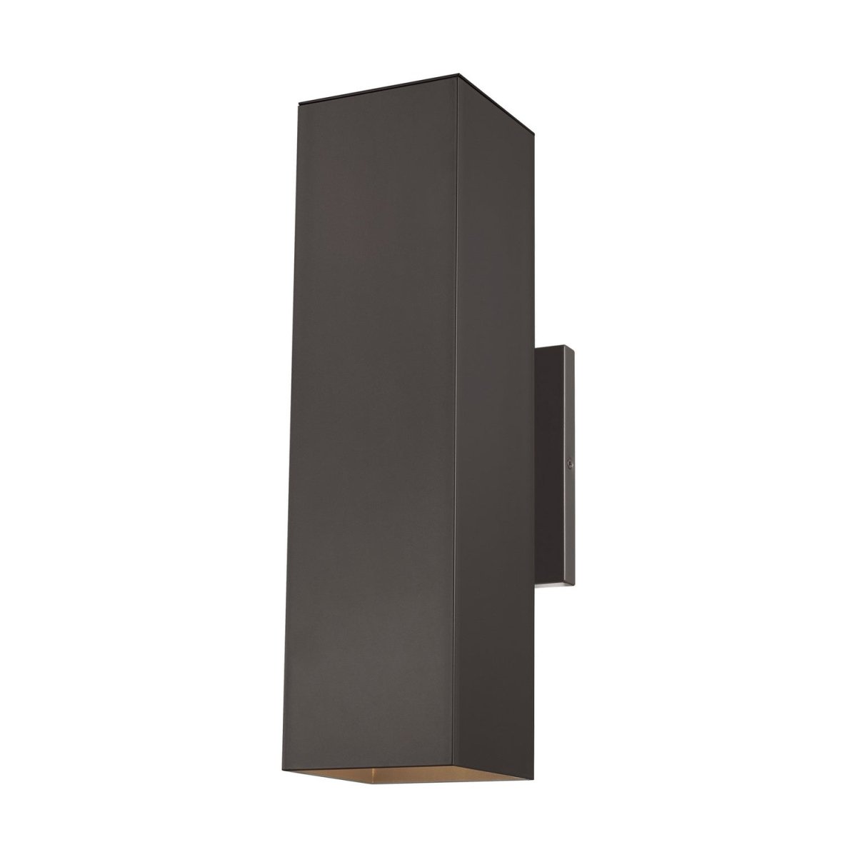 Lanterne murale extérieure Pohl - Bronze 18.5 by Visual Comfort Studio | Luminaires & cie