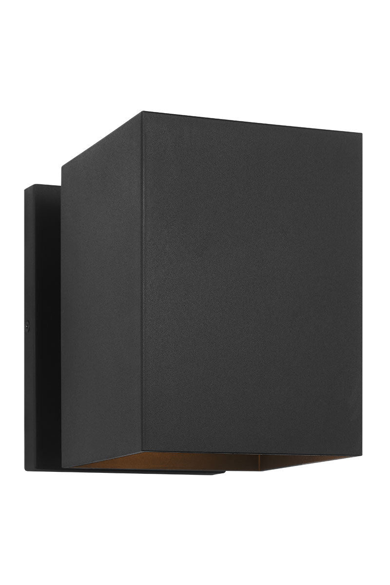 Lanterne murale extérieure Pohl - Textured Black 7 by Visual Comfort Studio | Luminaires & cie