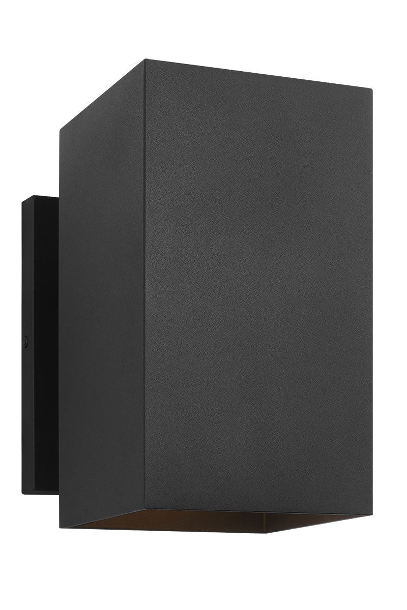 Lanterne murale extérieure Pohl - Textured Black 9 by Visual Comfort Studio | Luminaires & cie