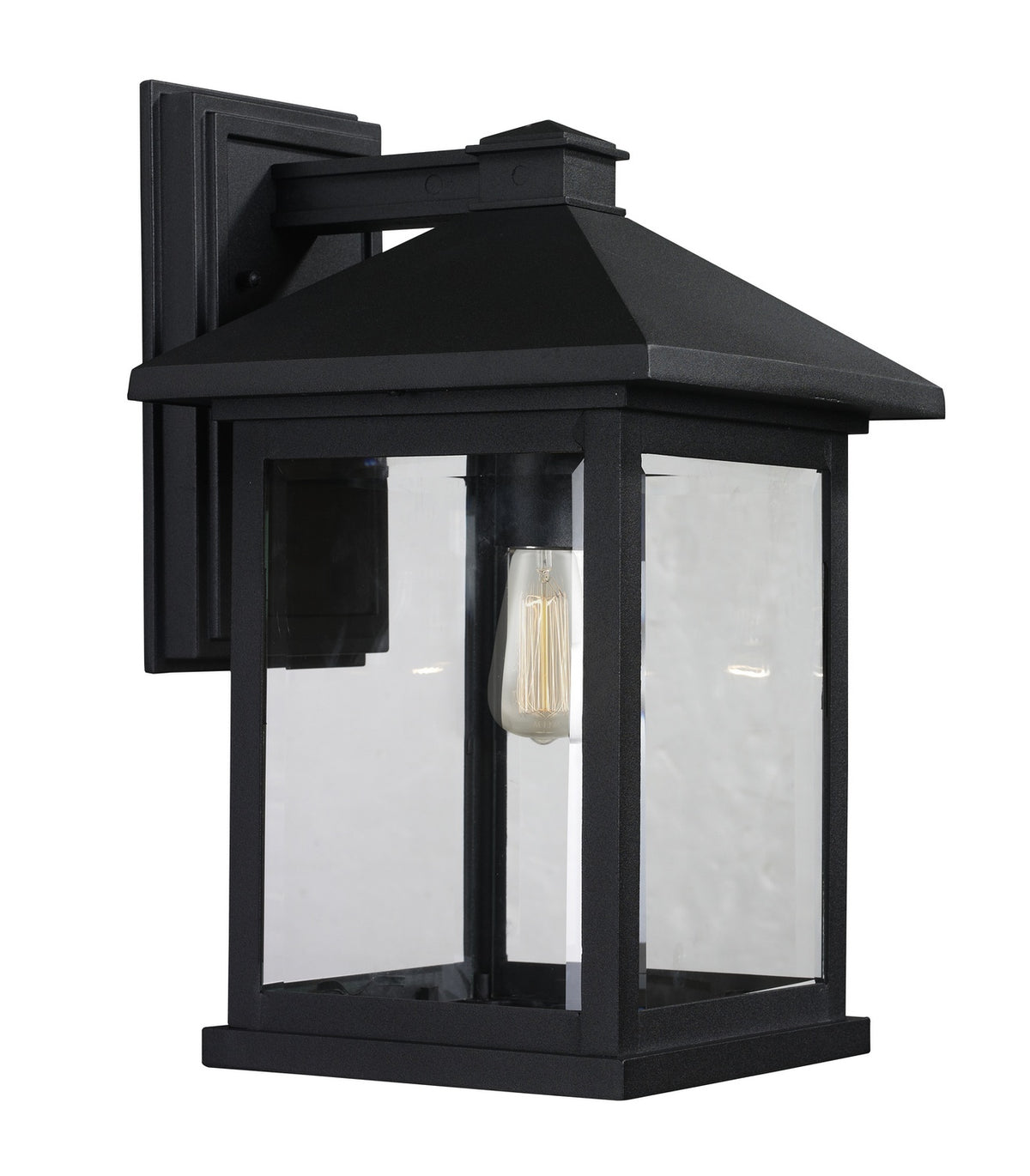 Lanterne murale extérieure Portland Noir, 9 1/2", 15 3/4" – Z-Lite