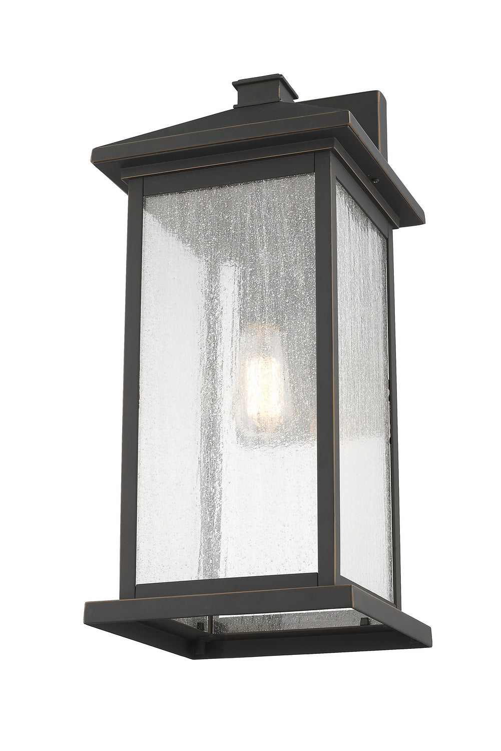 Lanterne murale extérieure Portland Bronze huilé, 9 1/2", 22" – vue 2