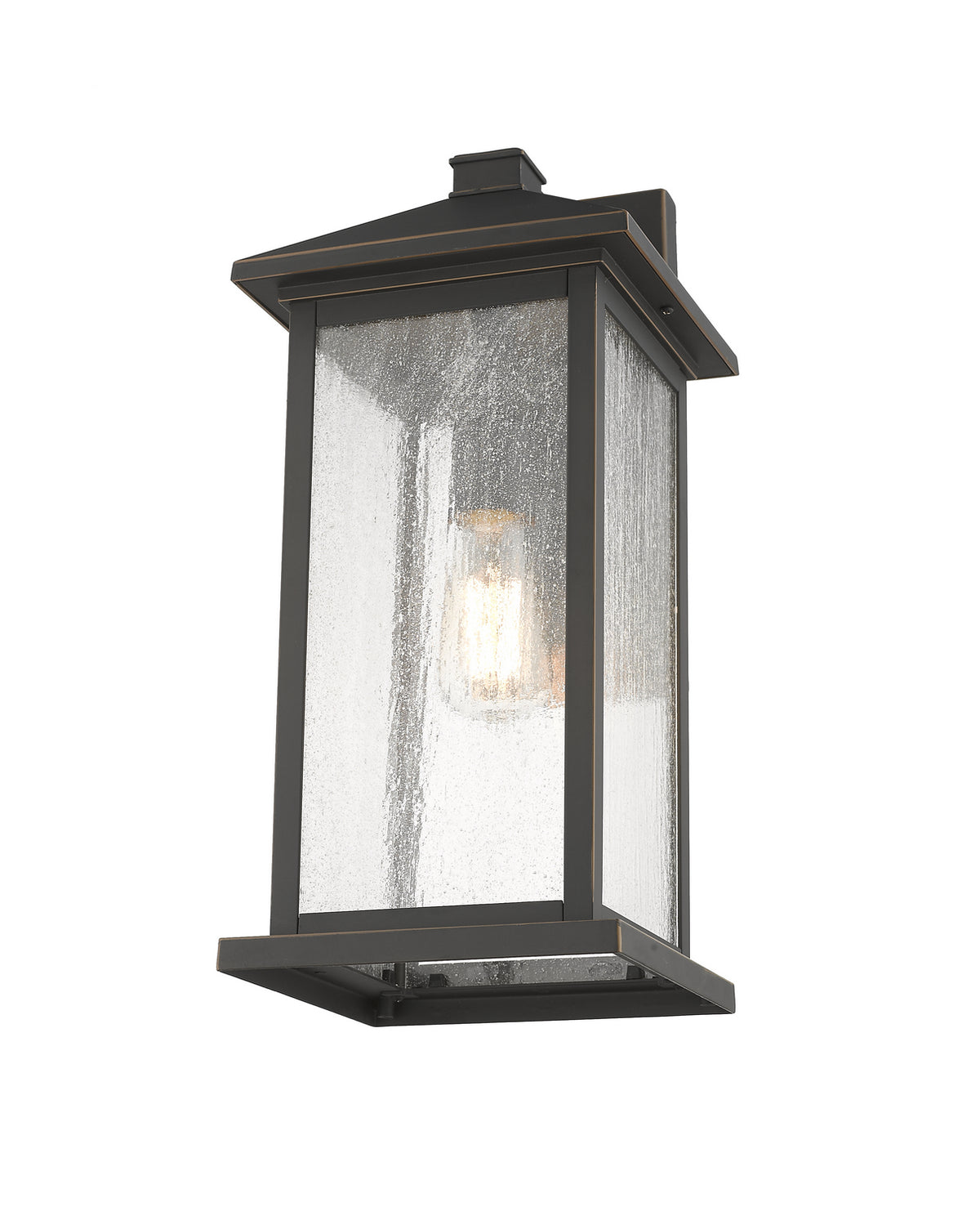 Lanterne murale extérieure Portland Bronze huilé, 8", 18" – vue 2