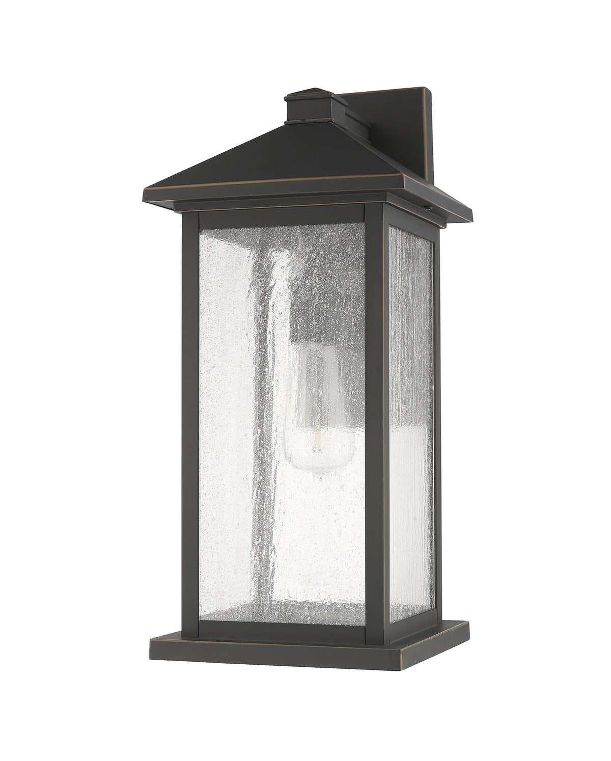 Lanterne murale extérieure Portland Bronze huilé, 8", 18" – vue 5