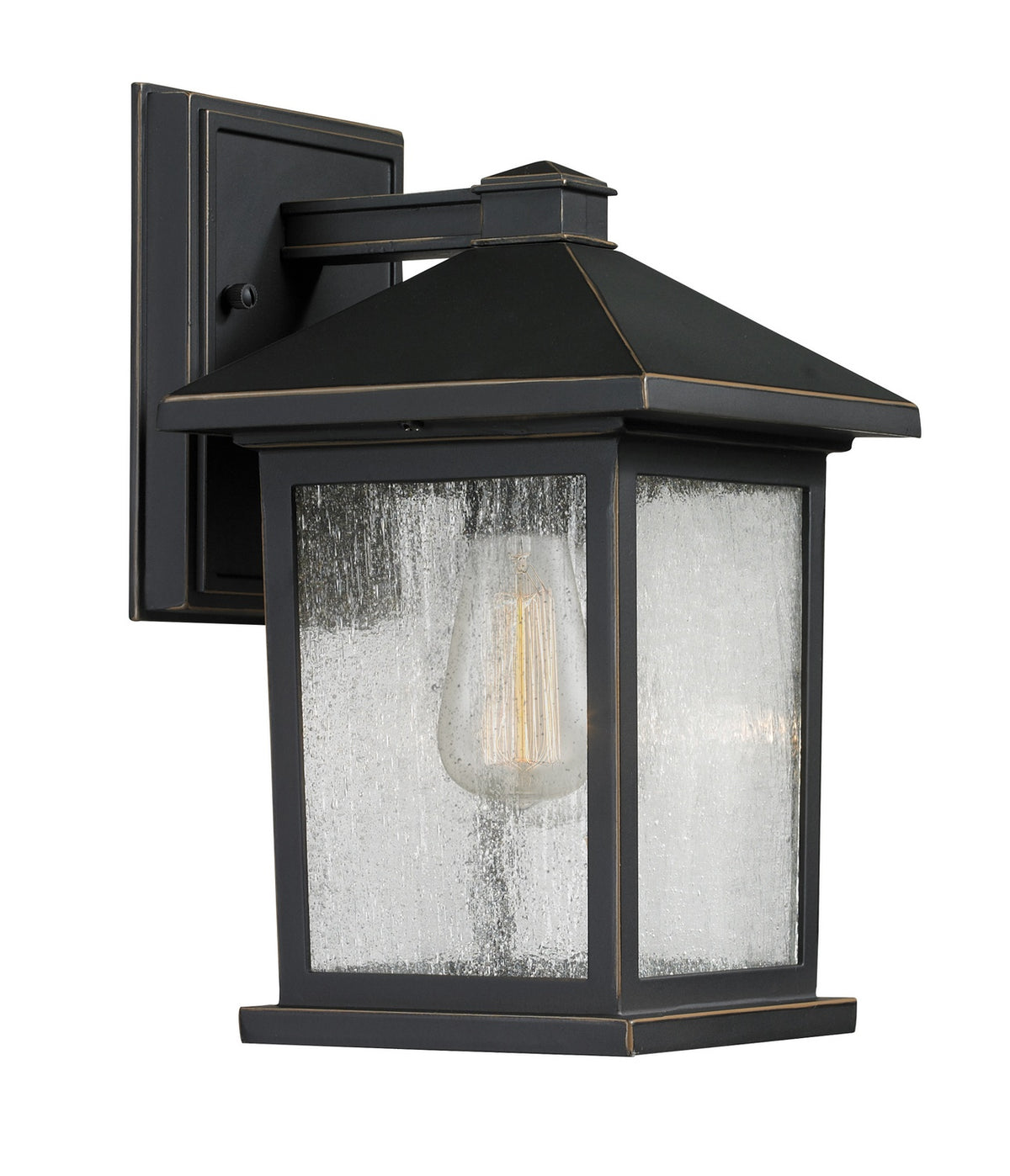 Lanterne murale extérieure Portland Bronze huilé, 6", 10 1/4" – Z-Lite