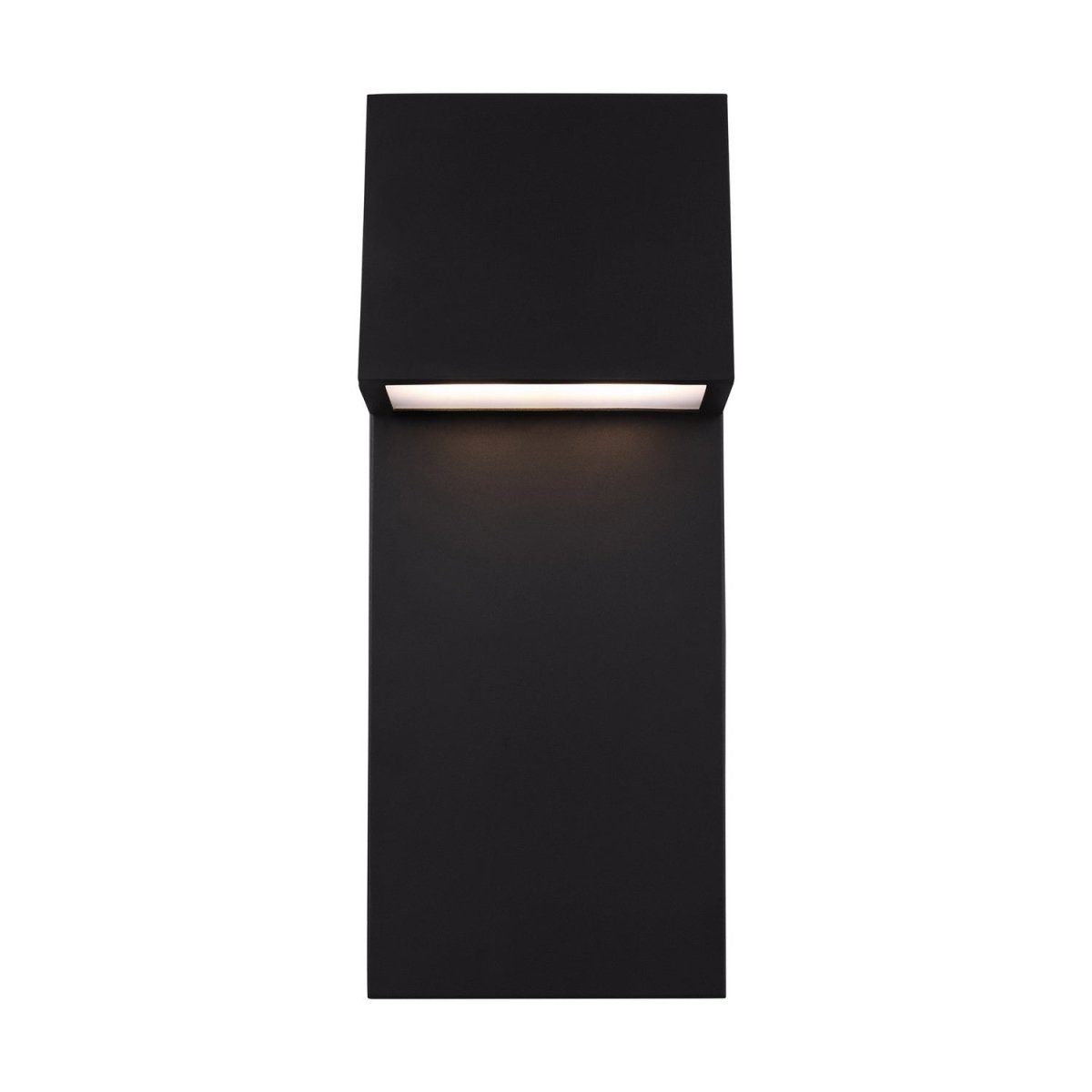 Lanterne murale extérieure Rocha - Noir 10" by Visual Comfort Studio | Luminaires & cie
