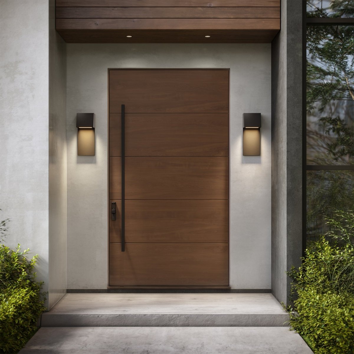 Lanterne murale extérieure Rocha - Bronze antique 10" by Visual Comfort Studio | Luminaires & cie