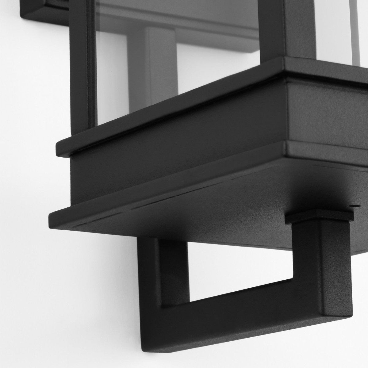 Lanterne murale extérieure sur bras Cupertino - Noir texturé 6 1/4" by Visual Comfort Studio | Luminaires & cie