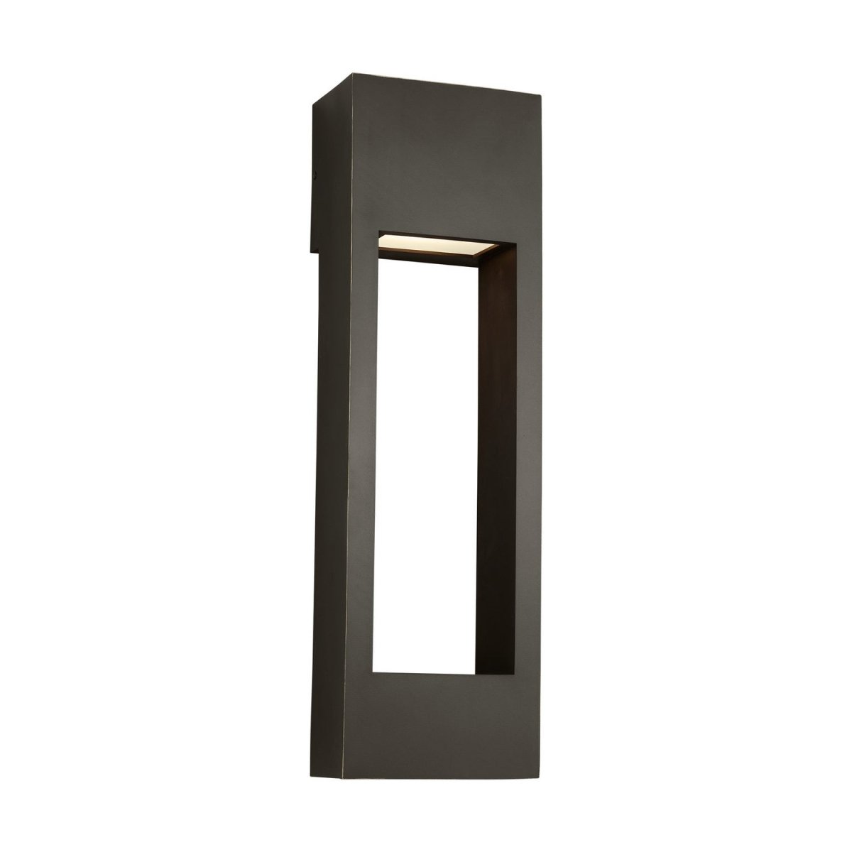Lanterne murale extérieure Testa - Bronze antique 24" by Visual Comfort Studio | Luminaires & cie