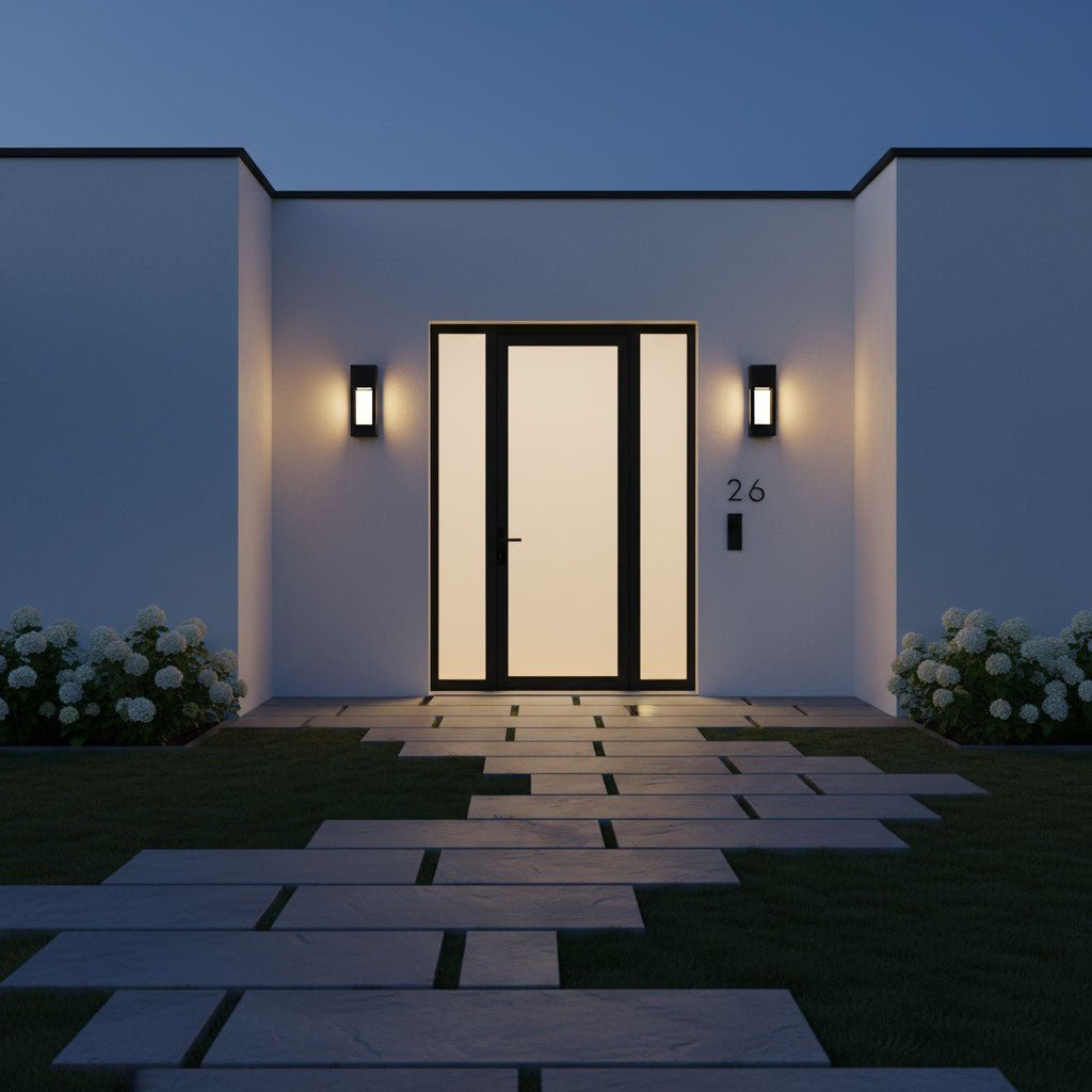 Lanterne murale extérieure Testa - Bronze antique 24" by Visual Comfort Studio | Luminaires & cie