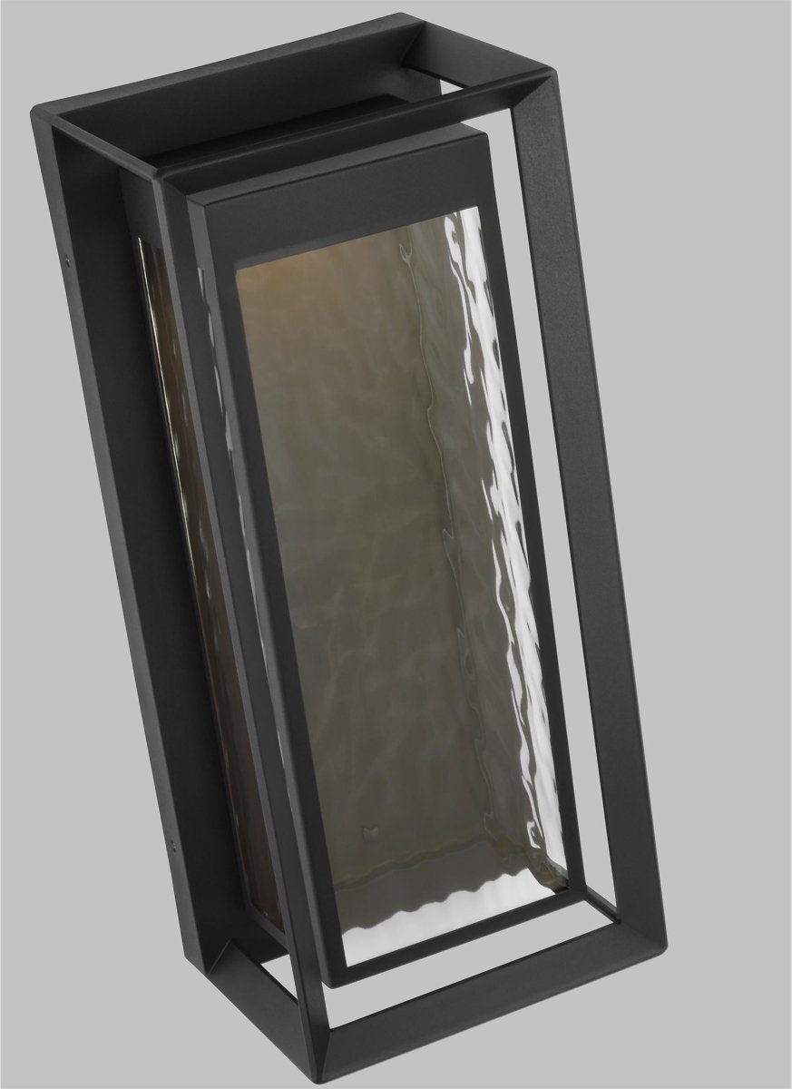 Lanterne murale extérieure Urbandale - Textured Black 28 by Visual Comfort Studio | Luminaires & cie