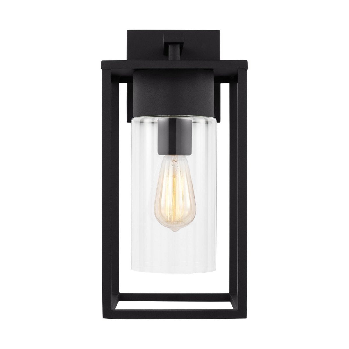 Lanterne murale extérieure Vado - Black 17.125 by Visual Comfort Studio | Luminaires & cie