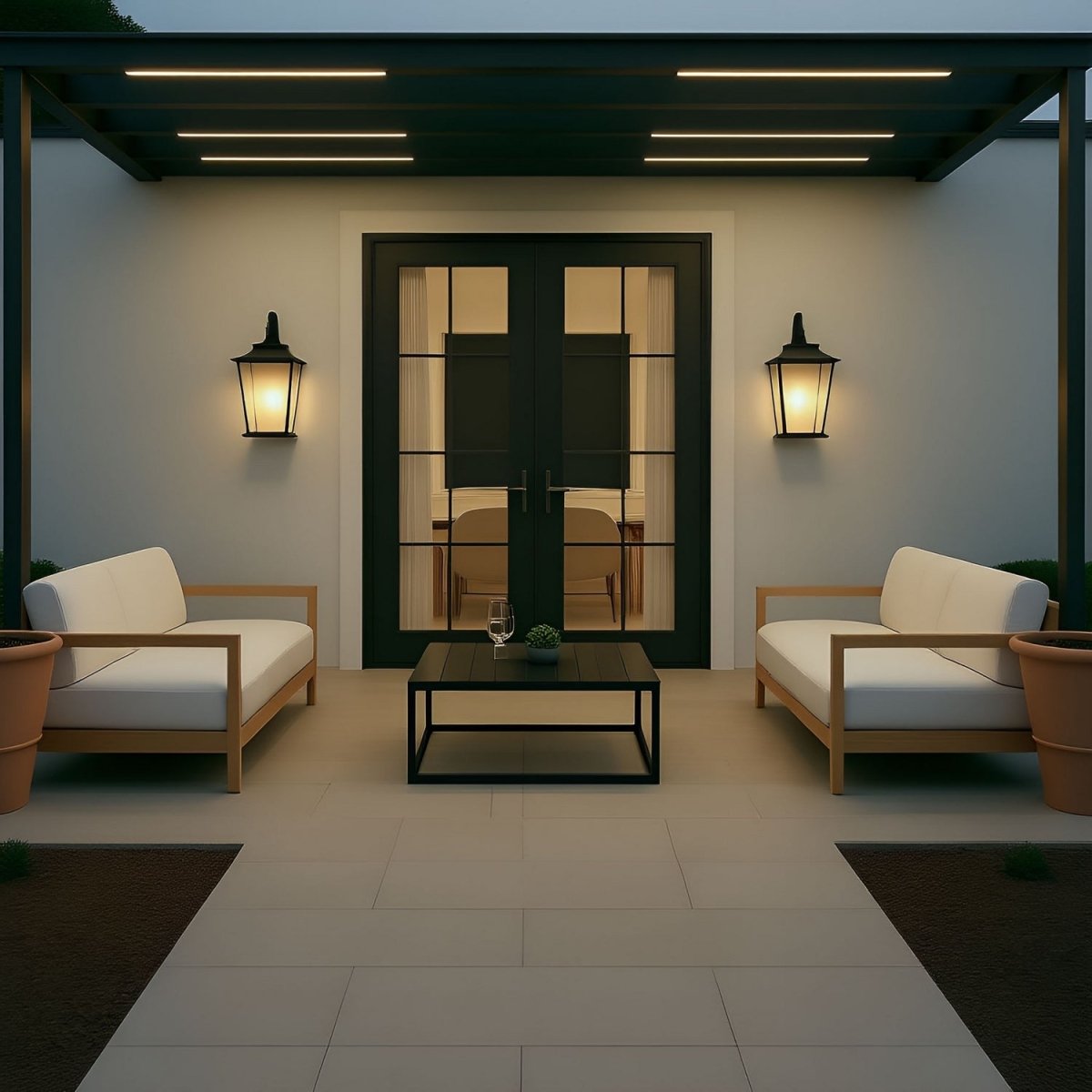 Lanterne murale extérieure Warren - 16" Yes by Visual Comfort Studio | Luminaires & cie
